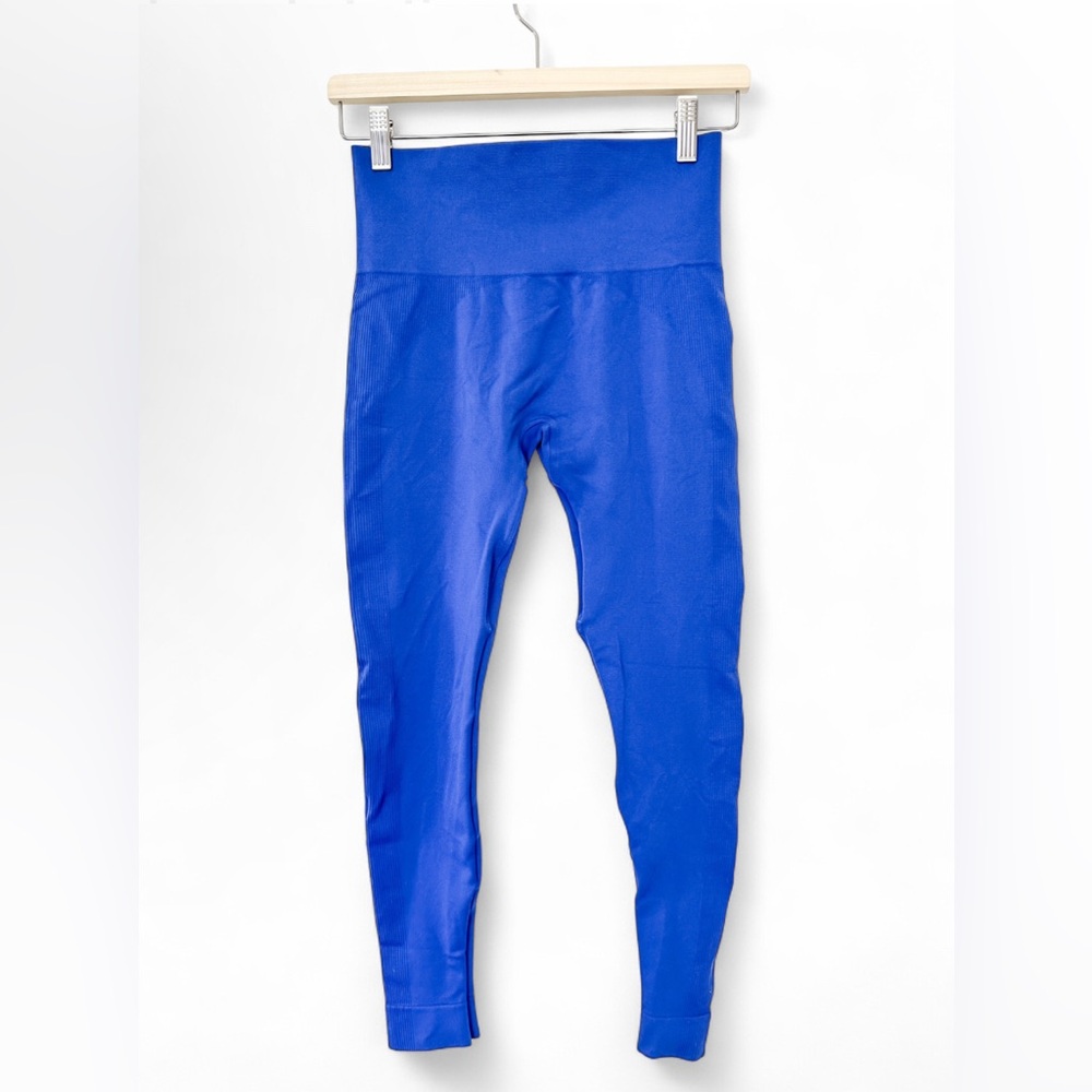 SET Active Ribbed Leggings Royal Blue Women’s - Size Small/Medium